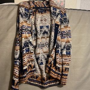 American tag mens Aztec Cardigan